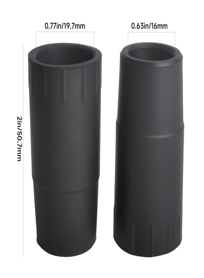 Aigemsi (2-Pack) A20017 Rubber Hose Adapter, Compatible with Fluval 304, 305, 306, 307, 404, 405, 406, 407 Canister Filters with Ribbed Hosing - Image 2
